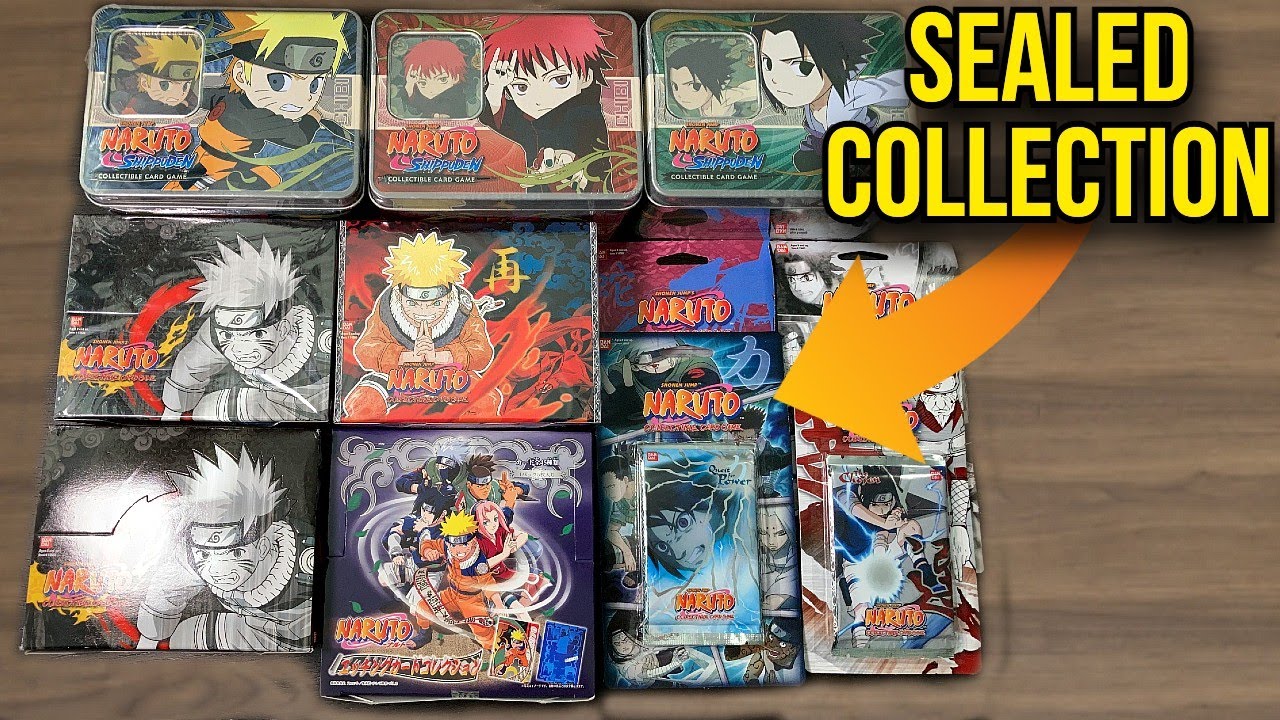 My Naruto CCG Sealed Collection! (2021)