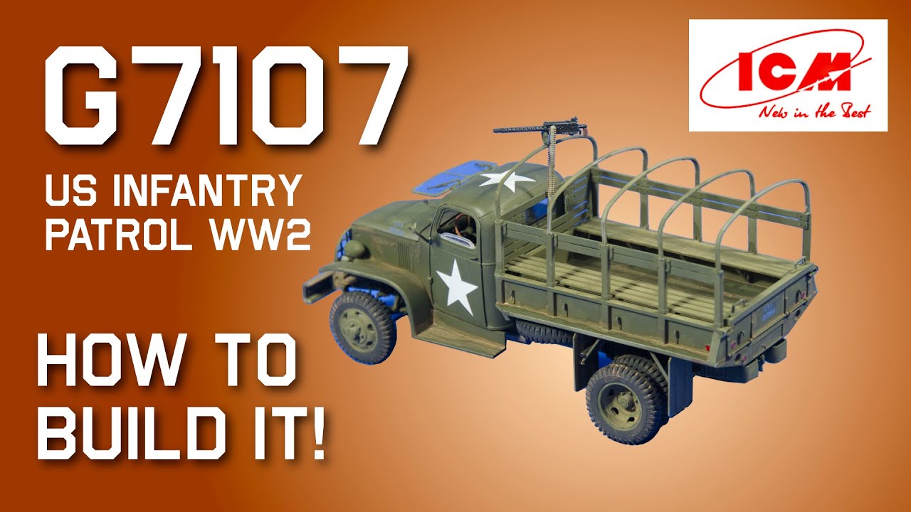 ICM's NEW AMERICAN PATROL 2023 - building the G7107 truck!
