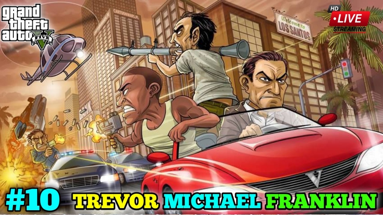 Gamerr_Night  GTA V Story Continue With Michael Live Stream
