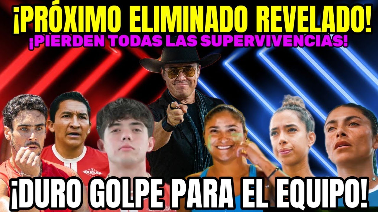 PRÓXIMO ELIMINADO REVELADO✅ YA SE SABE QUIEN SALE ESTE DOMINGO! EXATLÓN MÉXICO #exatlón 