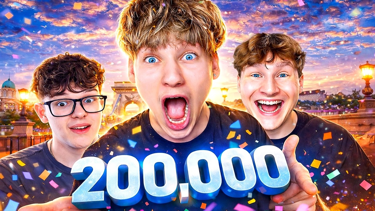 200.000 Feliratkozó Elérése + Meglepetés Program! 🤩 (IRL: NOEL, HUNTER, KIIS)