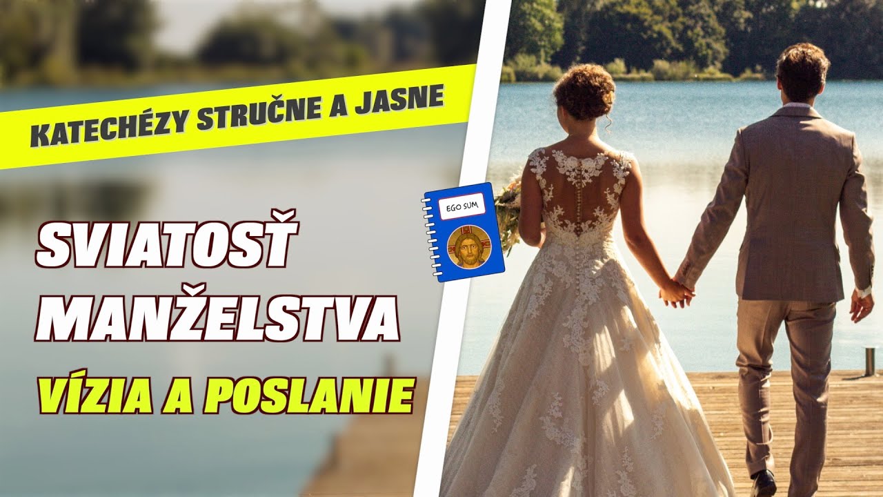 Sviatosť manželstva / Svadba v kostole - čo obnáša a ako prebieha? ► KATECHÉZY STRUČNE A JASNE ✅