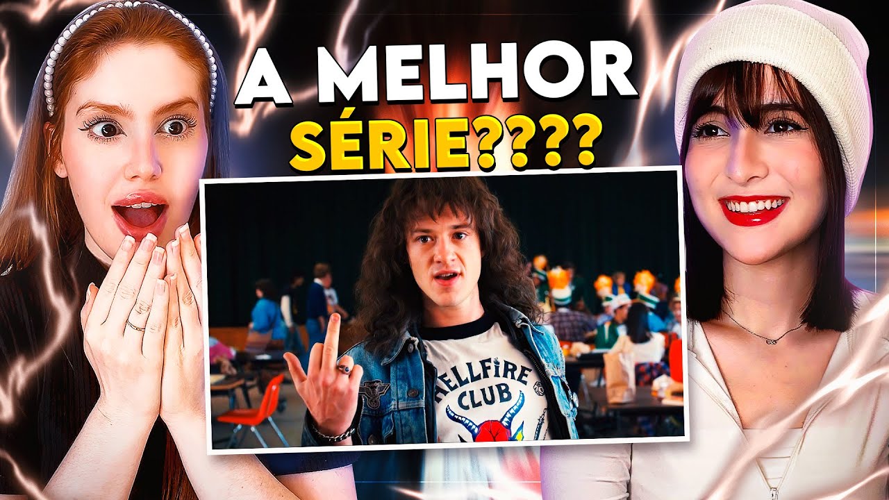REACT | STRANGER THINGS: AS MELHORES CENAS E ZOEIRAS | CR Reacts