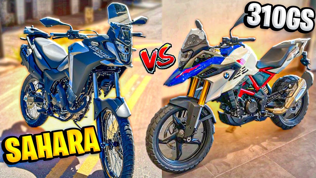 PORQUE COMPREI UMA SAHARA 300 2024 E N&Atilde;O PEGUEI UMA BMW 310GS