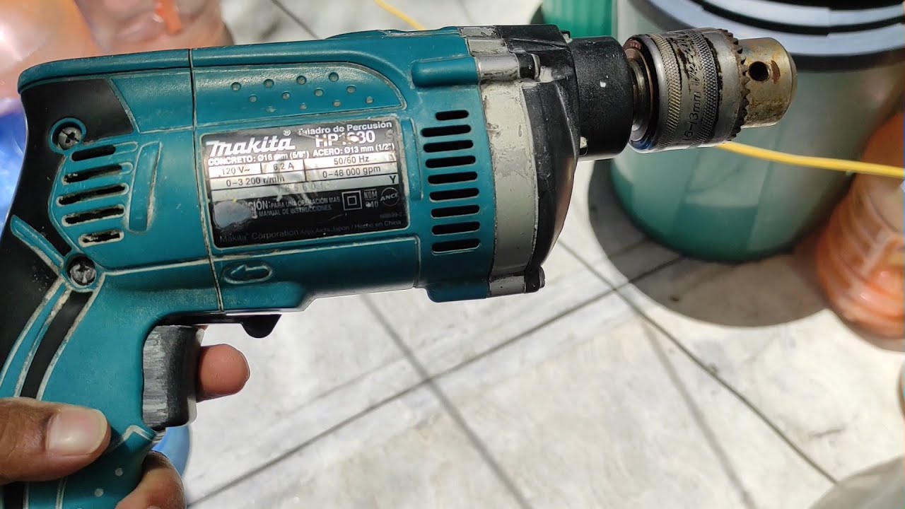 Reparacion de taladro makita