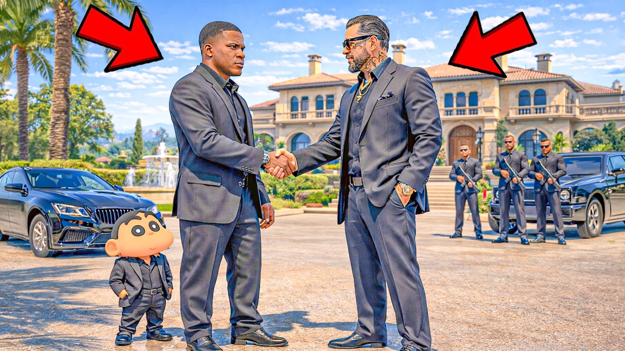 Franklin Deal With Mafia Boss | Shinchan Chop Gta V Gameplay