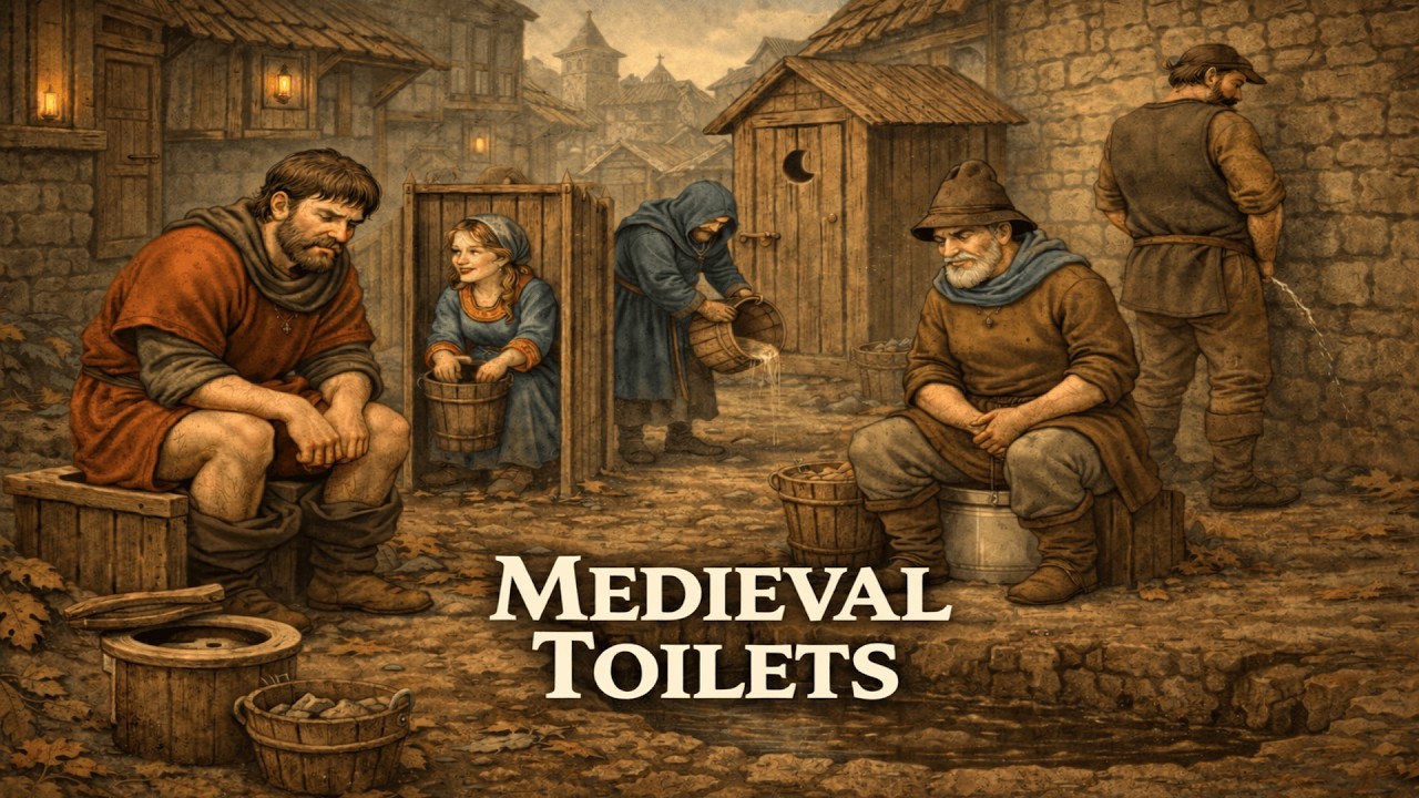 How People Went to the Bathroom in the Middle Ages (History for Sleep)
