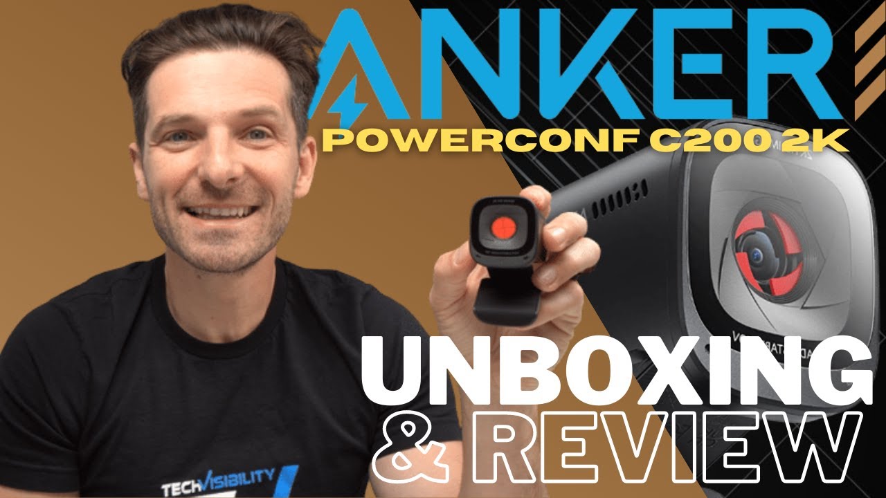Anker PowerConf C200 2K Webcam Review and Unboxing vs Logitech C922 Pro and Brio 4K