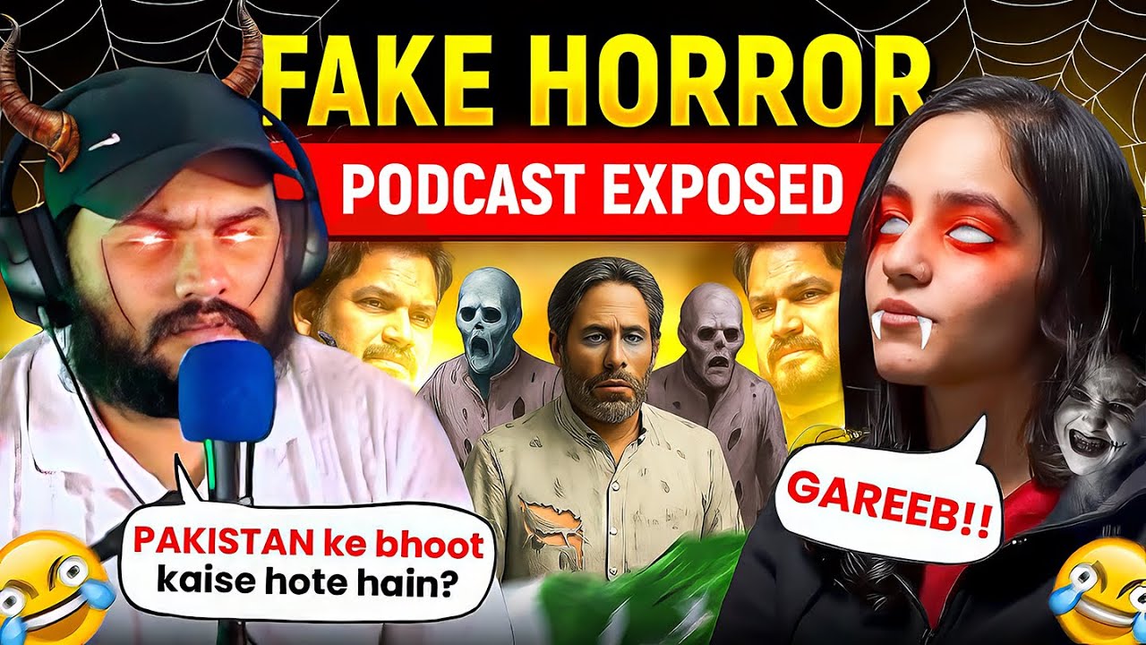 Exposing Fake Horror Story And Jinn Podcast From Pakistan - Podcast Roast