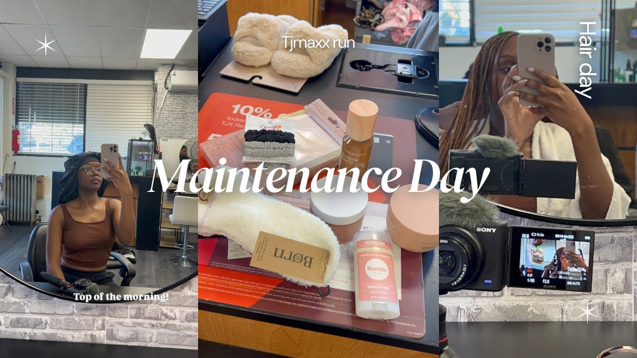 Maintenance Vlog: Back to the Africans for My Hair, TJ Maxx Run, Bad Bunny Super Bowl & Gift Basket 