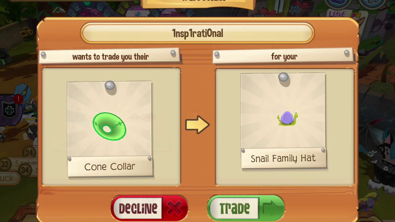 Trade attempts for snail family hat | Ajpw
