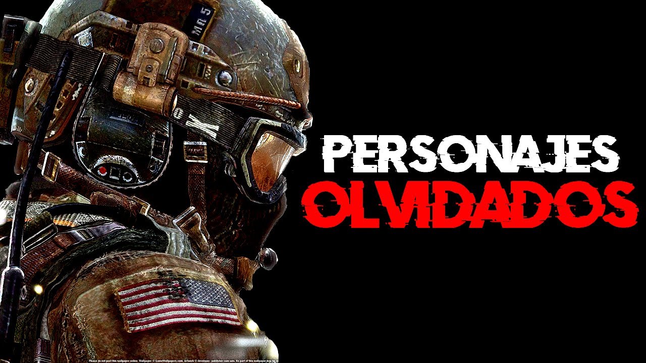Los PERSONAJES que fueron OLVIDADOS en la SAGA CALL OF DUTY | TOP 10