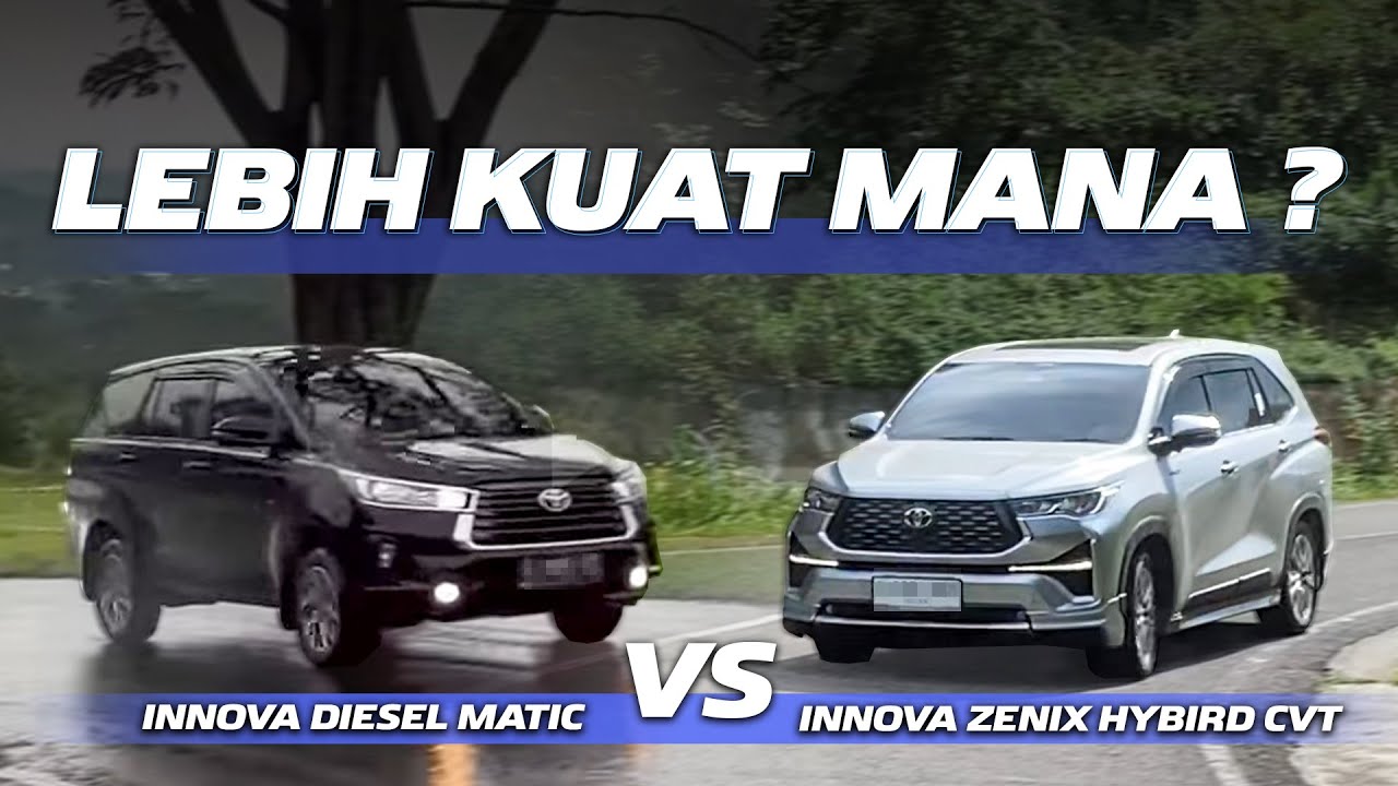 TES NANJAK INNOVA ZENIX VS INNOVA DIESEL