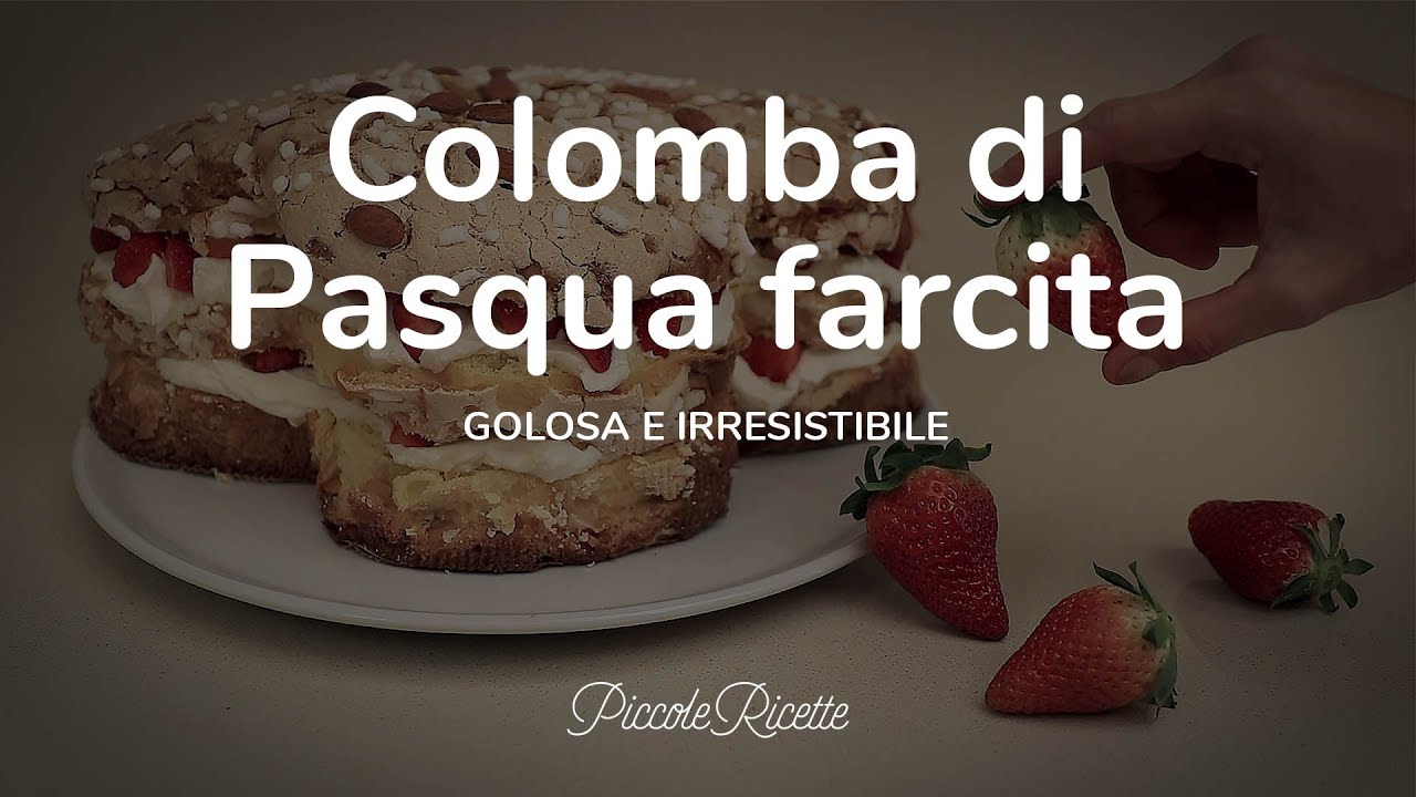 LA COLOMBA DI PASQUA FARCITA, SEMPLICE da FARE e IRRESISTIBILE!