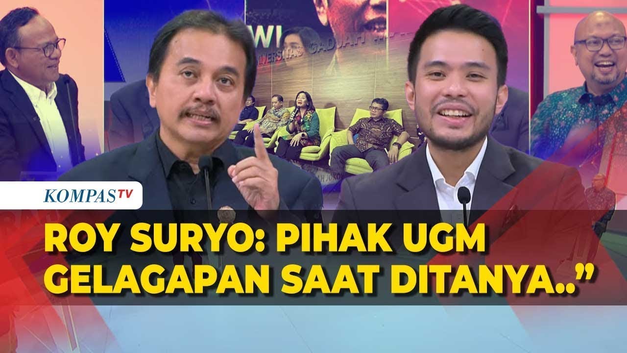 Roy Suryo dan Kuasa Hukum Terlibat Debat Sengit soal Klarifikasi UGM Ijazah Jokowi