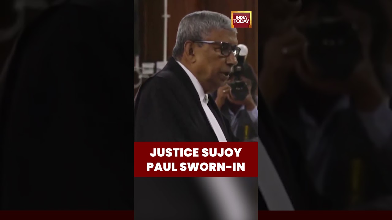 Justice Sujoy Paul Takes Oath as Chief Justice of Calcutta High Court