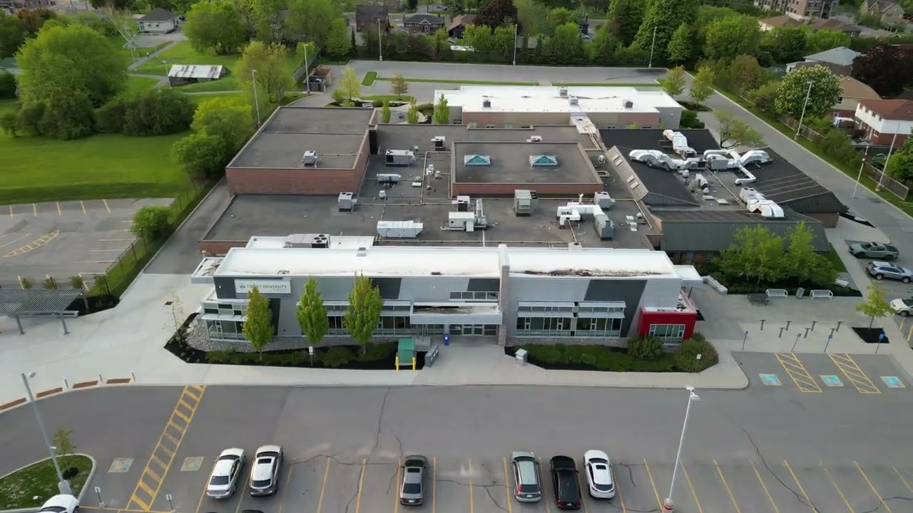 Oshawa | Trent University Durham GTA Campus | 55 Thornton Rd S, Oshawa | DJI Mini 3 Pro