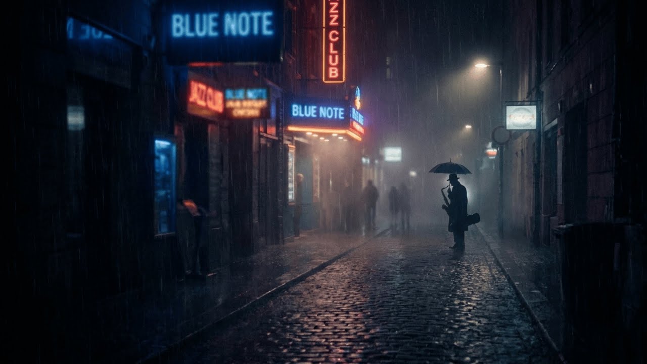 I Spent 30 Nights Walking Down Rainy Streets at Night and Here's What I Found | Jazz After Dark