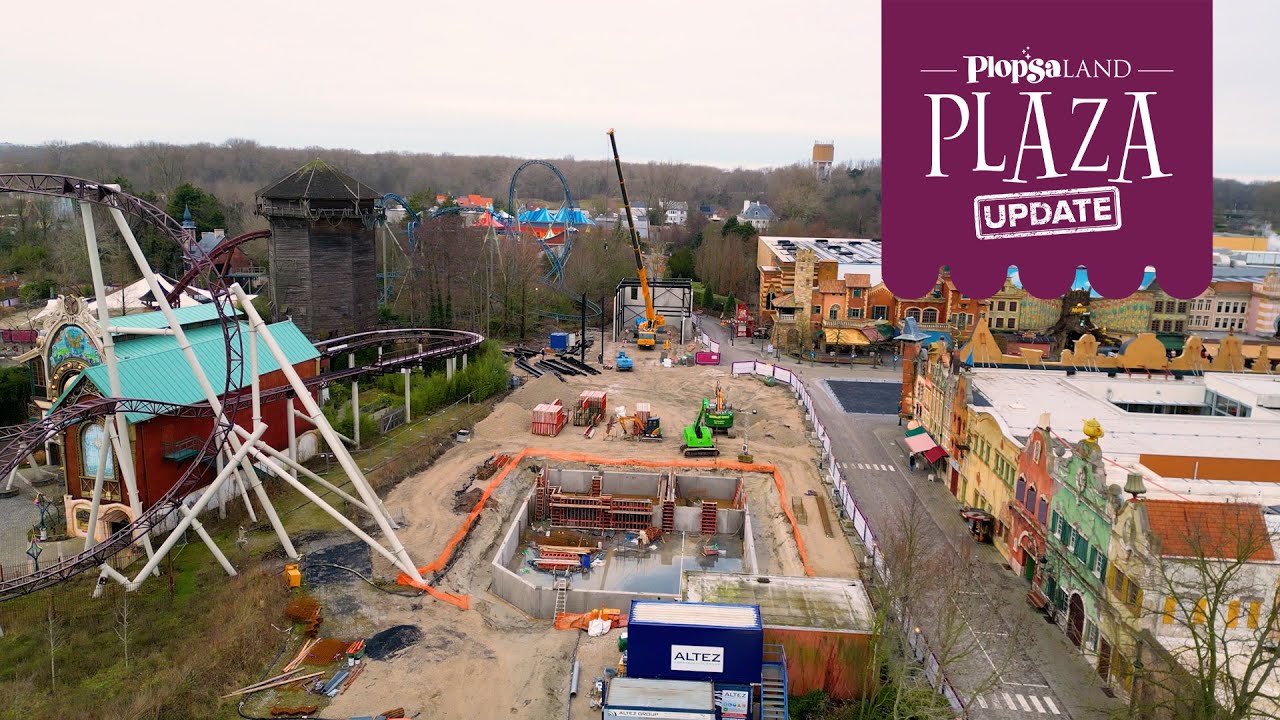 Neem een kijkje op de werf van de Vliegende Cinema! - Plopsaland Plaza Update #1