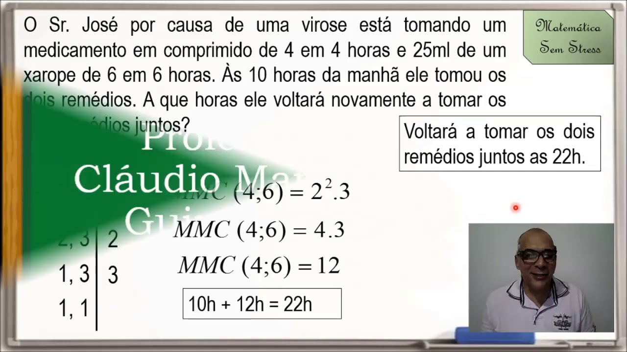 MÍNIMO MÚLTIPLO COMUM (MMC) E MÁXIMO DIVISOR COMUM (MDC)