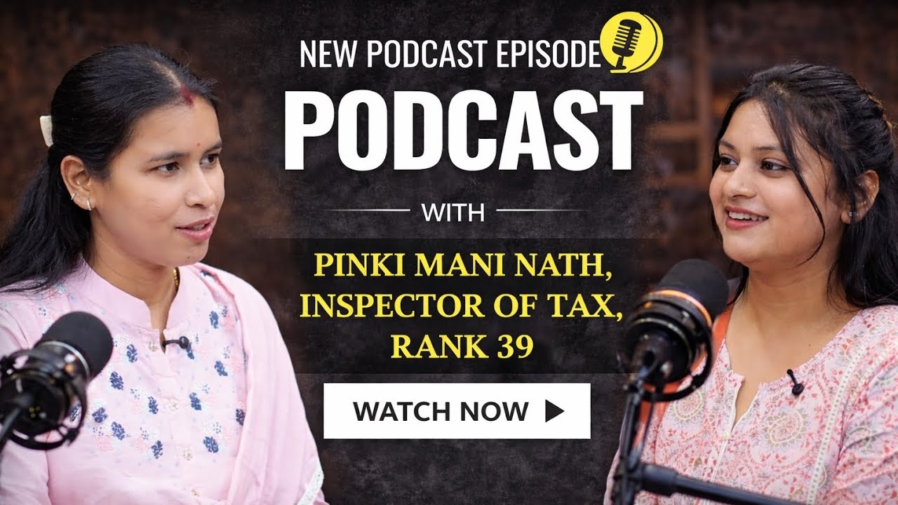 Inspiring APSC Journey of Pinki Mani Nath, Inspector of Tax, Rank 39/UPSC/APSC/Pinky Devi