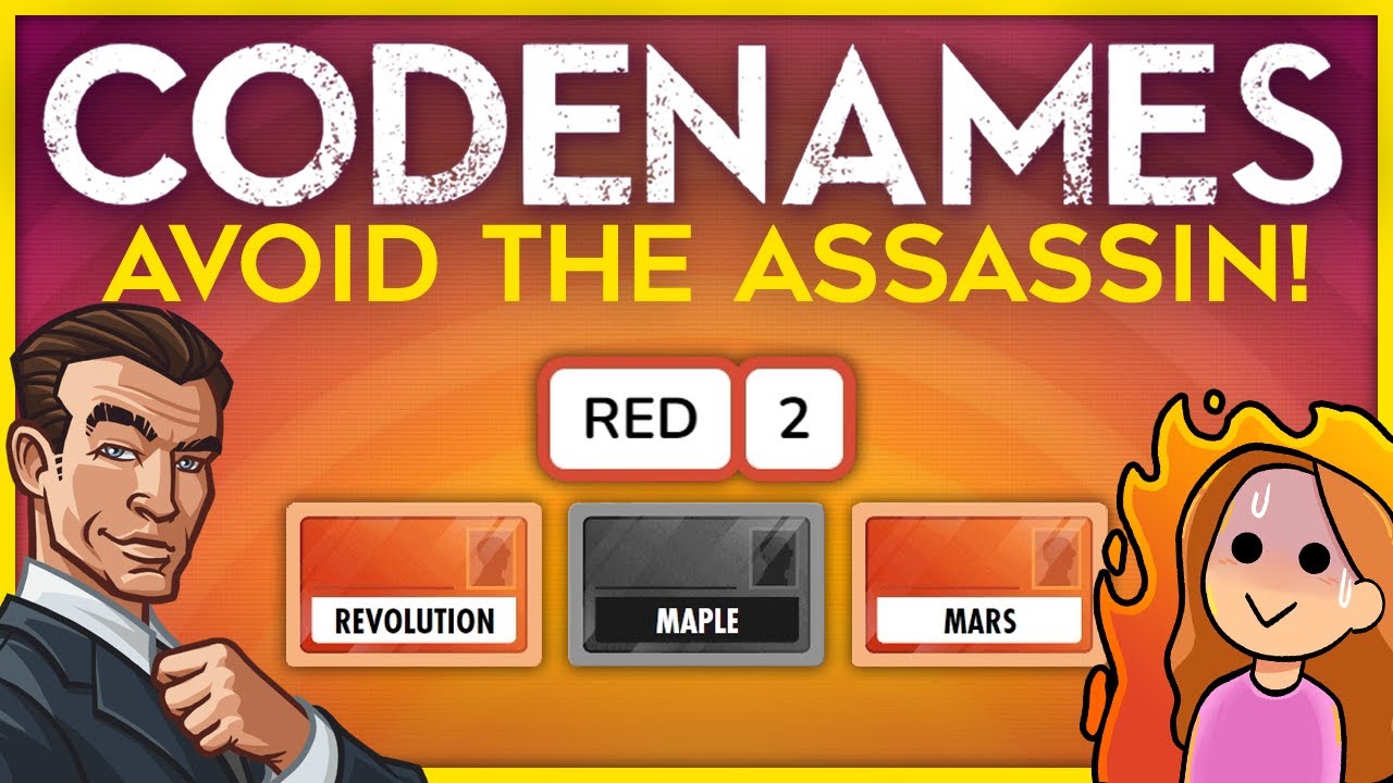 AVOID THE ASSASSIN! - Codenames (Patron Pick!)