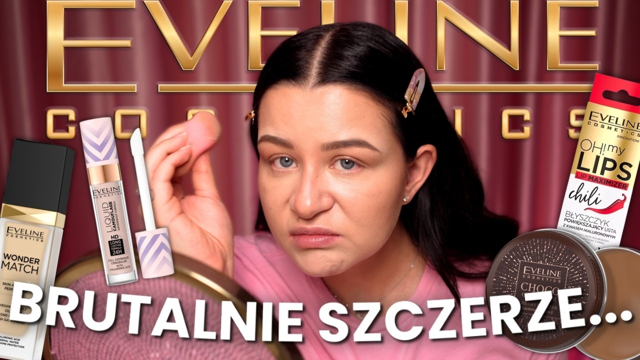BRUTALNIE szczery test Eveline Cosmetics! Powiem Ci co WARTO kupić! Test marek z Rossmanna! Dusia