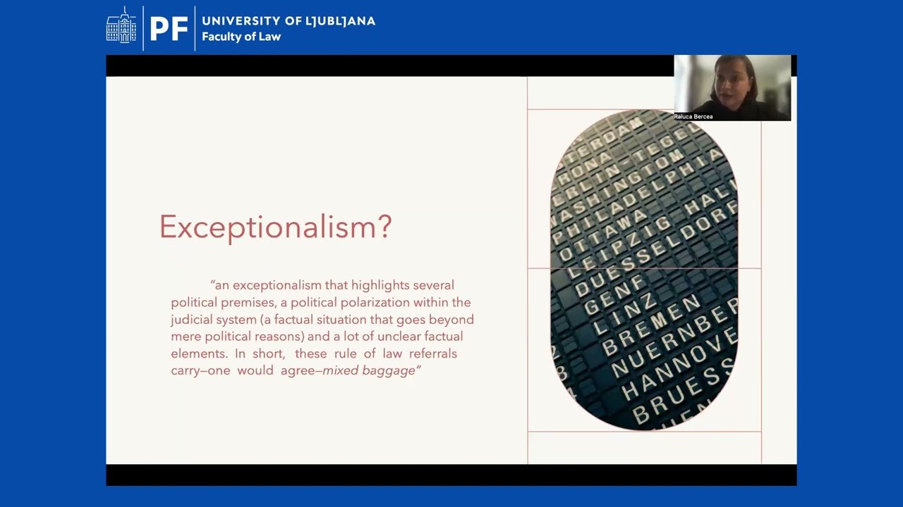 The Role of Judicial Associations in Preventing Rule of Law Decay in Romania:– Raluca Bercea