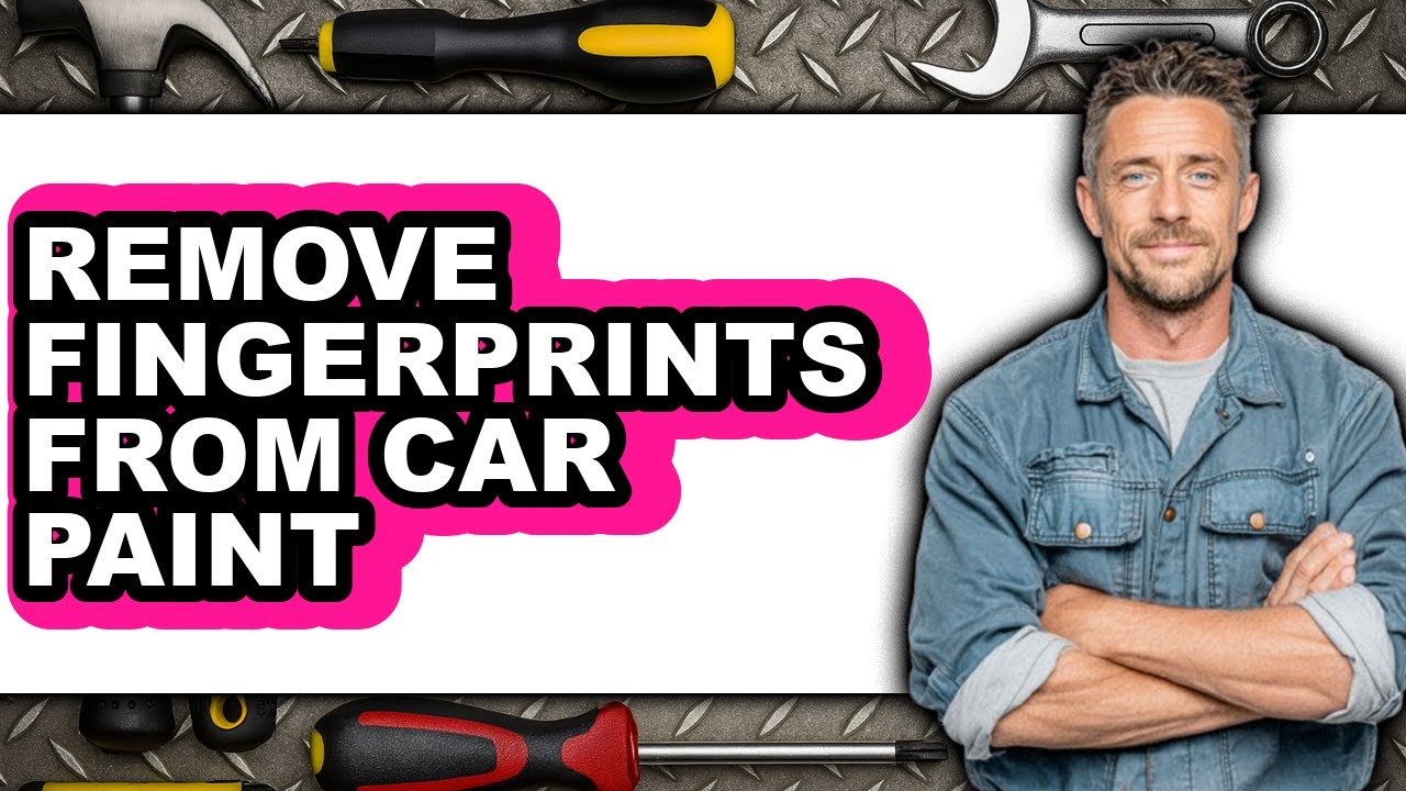 How to Remove Fingerprints from Car Paint - Step by Step