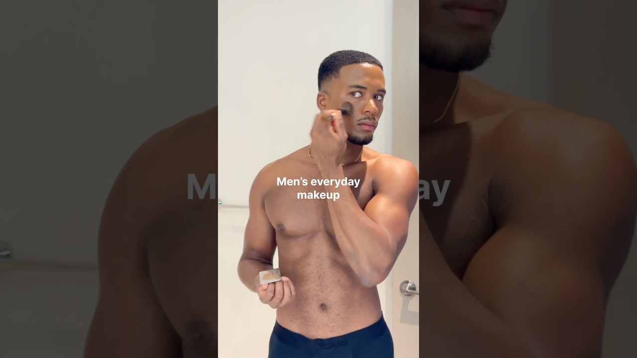 Everyday men&rsquo;s makeup! Simple and clean to wear daily! #mensmakeup #beauty