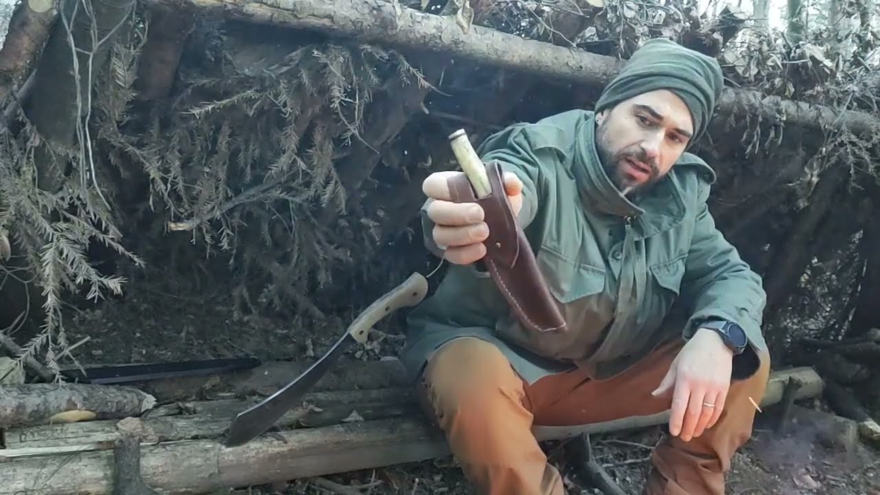 Культура самодельных ножей Пуукко в условиях дикой природы.