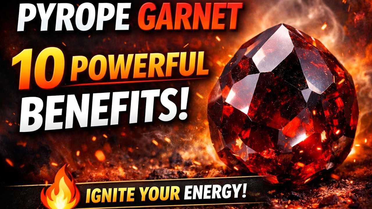 Pyrope Garnet Benefits 🔥 10 Powerful Reasons This Stone Ignites Your Energy