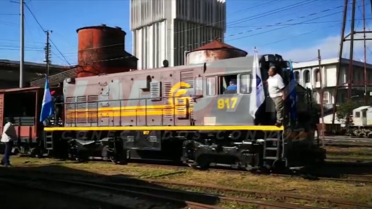 Así se realizan las pruebas del ferrocarril en FEGUA