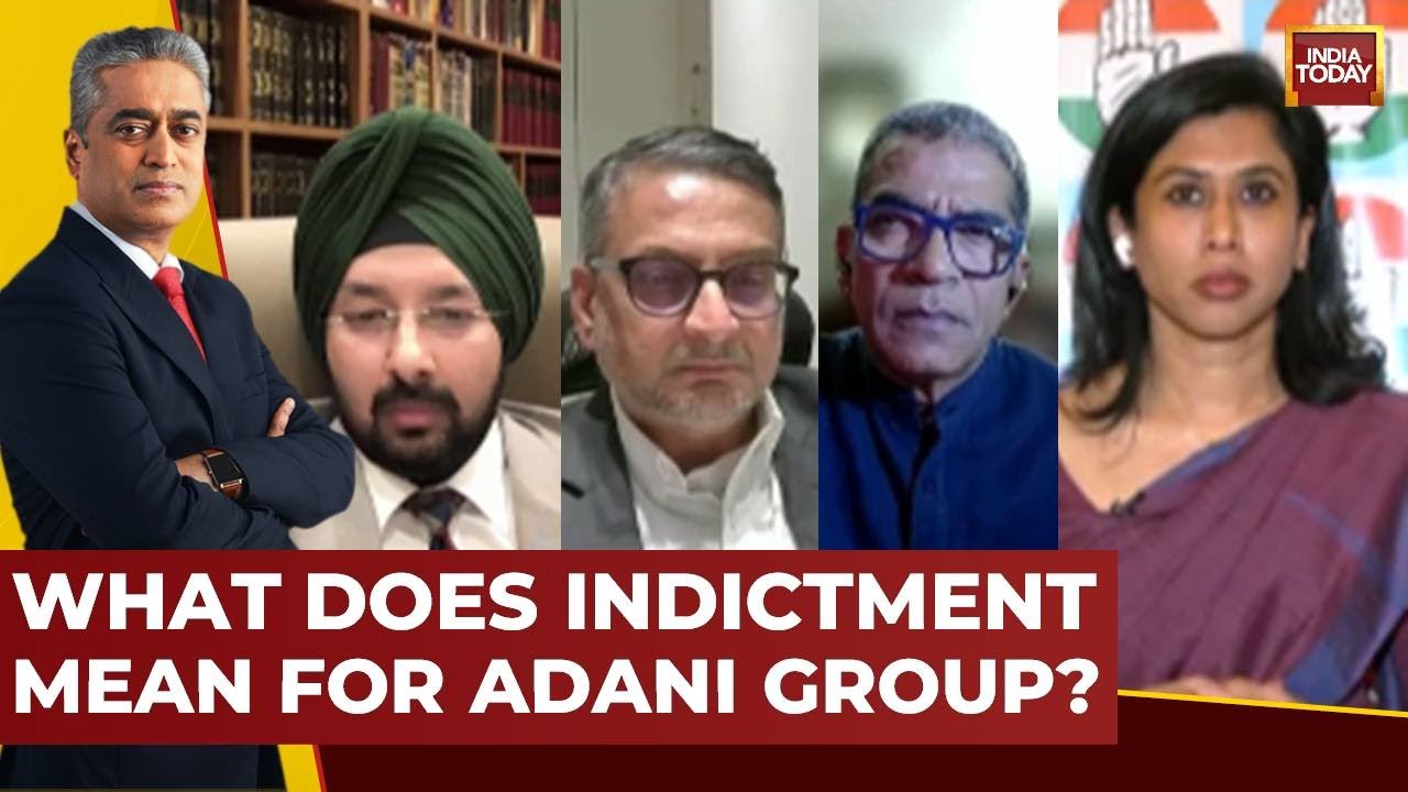 NewsToday Debate: What Does Indictment Mean For Adani Group? | Rajdeep Sardesai | India Today