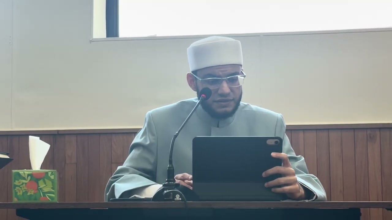 المفطرات بالتداوي الحلقة الأسبوعية الثانية فضيلة الشيخ ادم الجهمي الجامع الكبير هامترامك