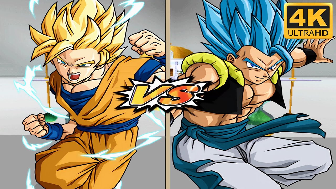 Team Goku Vs. Team Super Vegito - Epic Fight | Dragon Ball Z Budokai Tenkaichi 4 | 4k 60fps