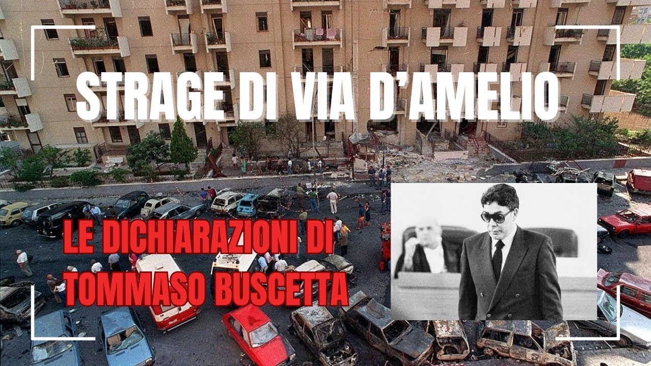Storie di Mafia: Le Rivelazioni di Tommaso Buscetta  Il Processo per la Strage di Via D'Amelio