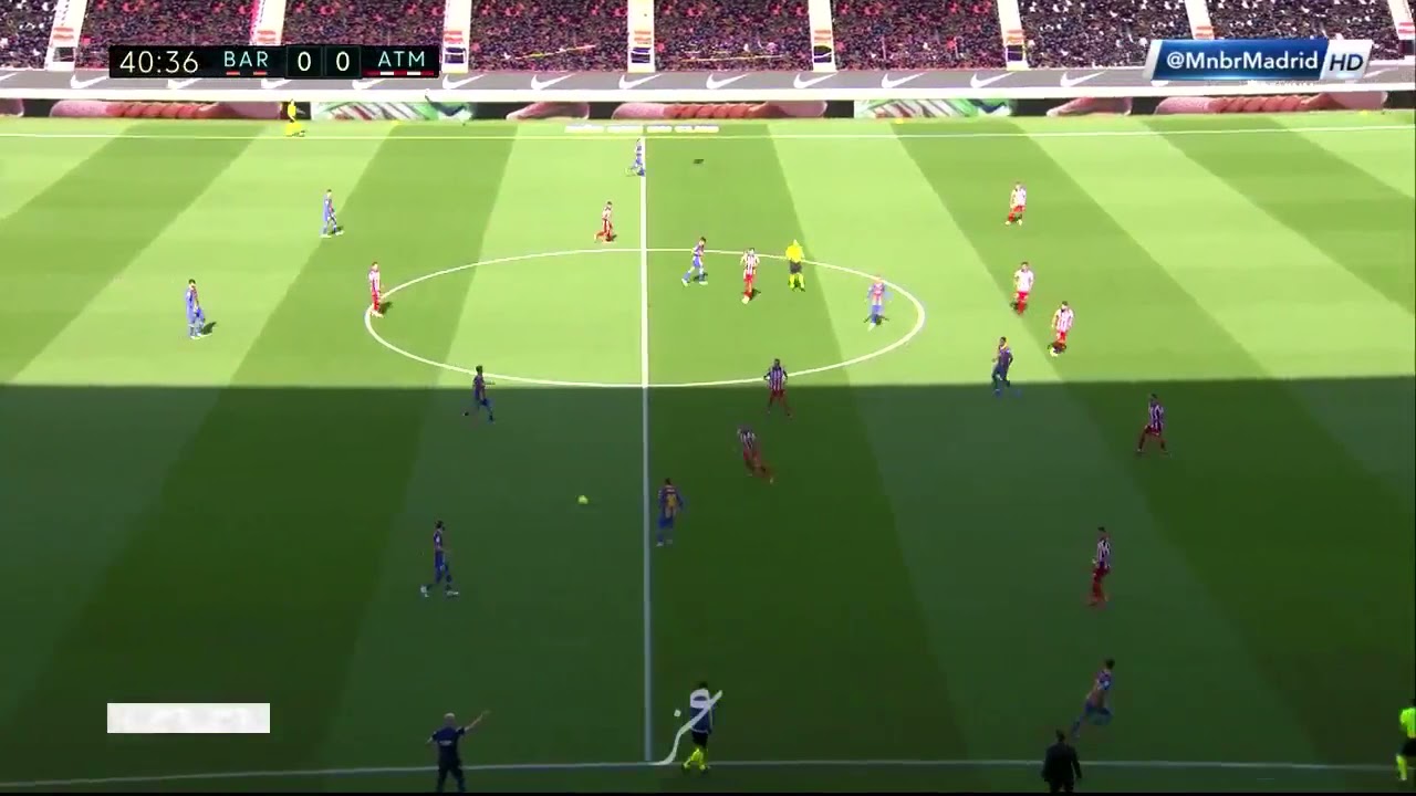 Messi solo run vs Atletico Madrid