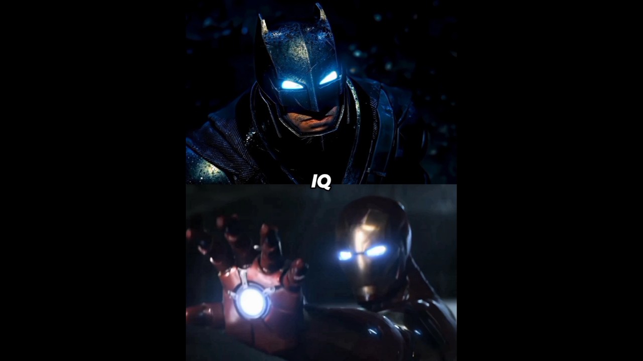 Batman vs ironman (in terms of IQ)