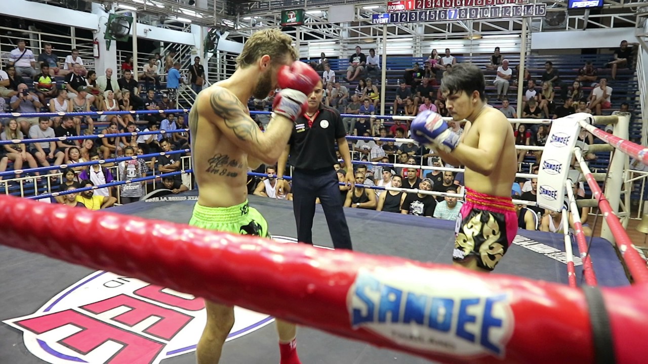 Tyler PhuketTopTeam Australia vs Yodpech Thailand – Muay Thai fight 30 Nov 2016