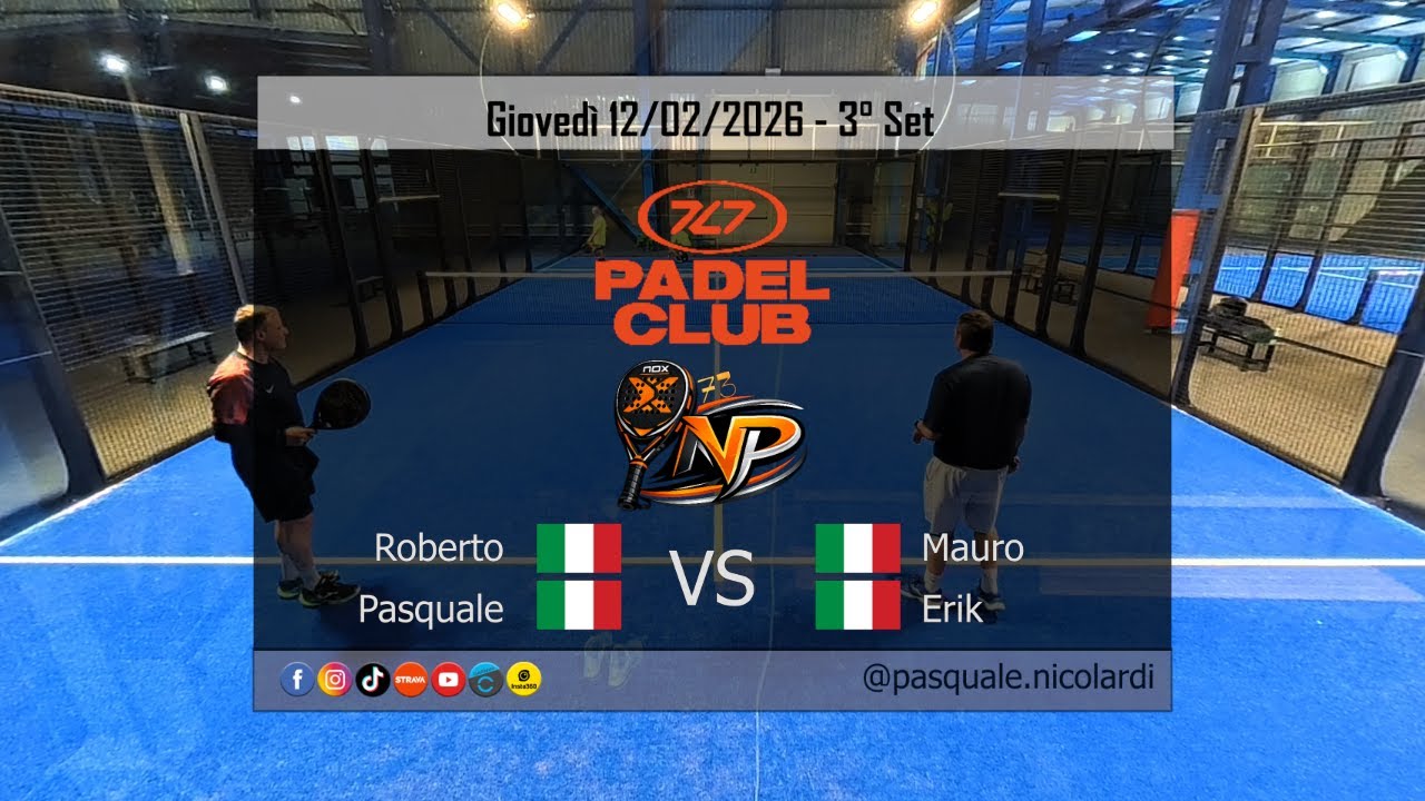 3° Set Padel 747 - Imbarazzanti 🤣🤣🤣