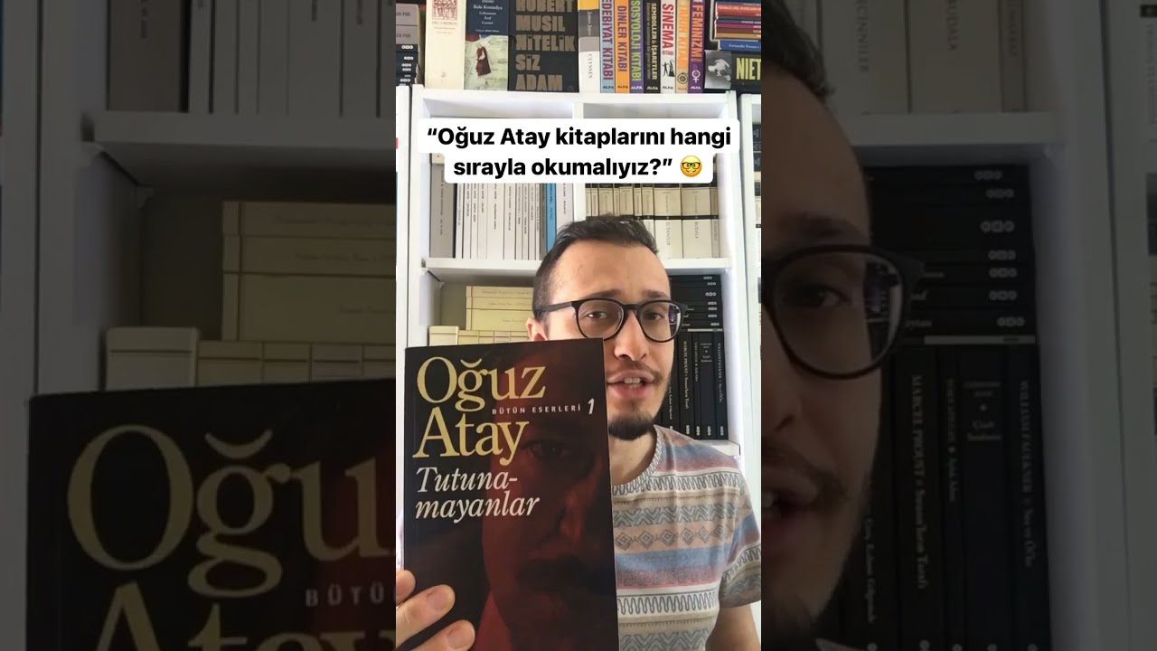 Oğuz Atay Kitaplarını Hangi Sırayla Okumalıyız? 🤔 #shorts #oğuzatay
