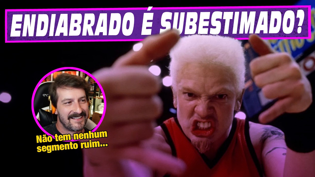 Tentando rir com Endiabrado