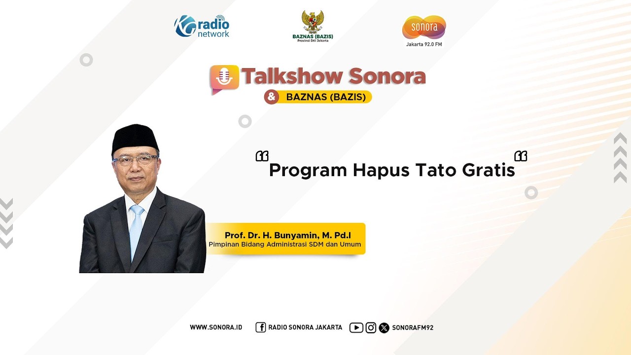 Program Hapus Tato Gratis | Talkshow Sonora