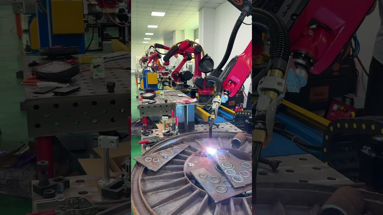 industrial robot #loading and unloading robot #robotic arm #staming robot #welding robot #Factory