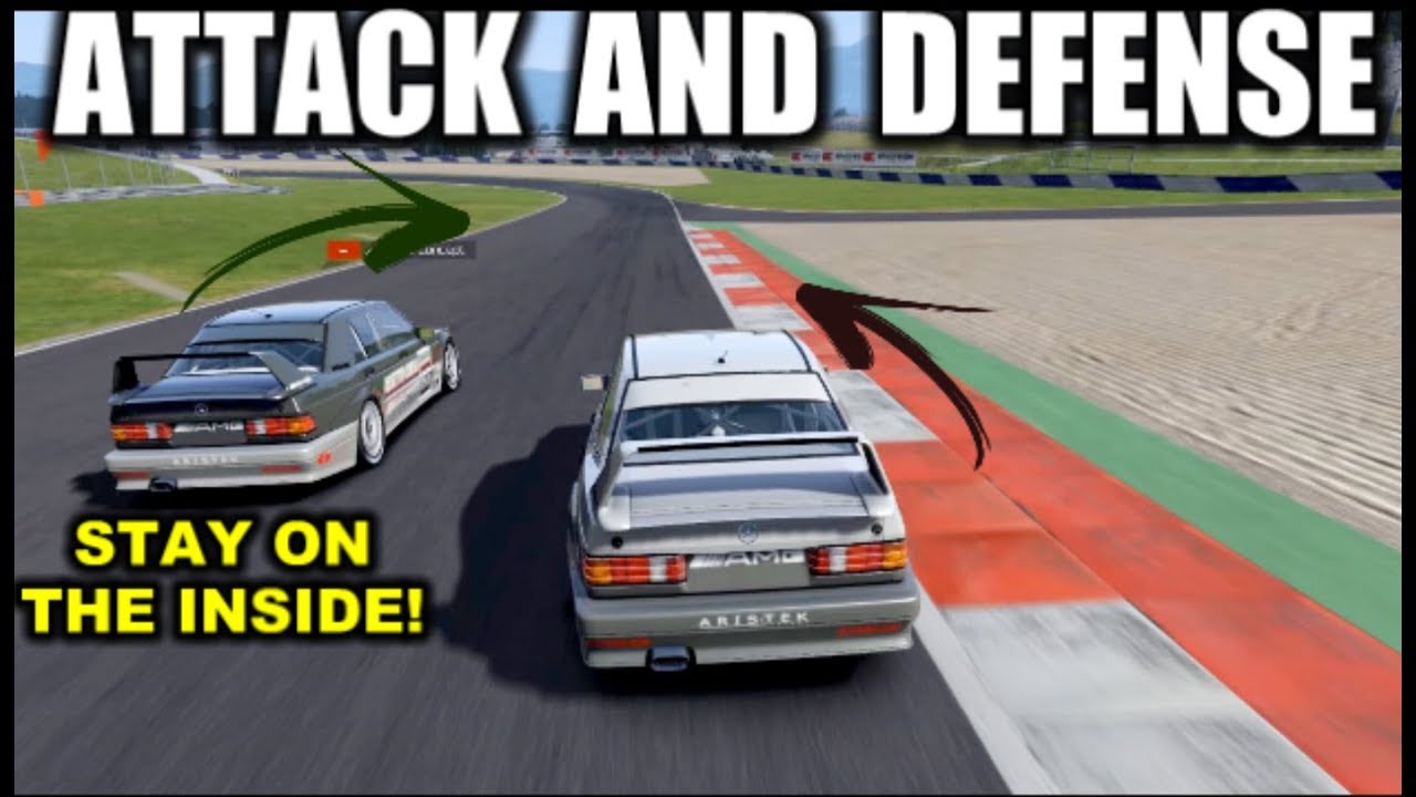 Racing games - Attack/Defense Tactics