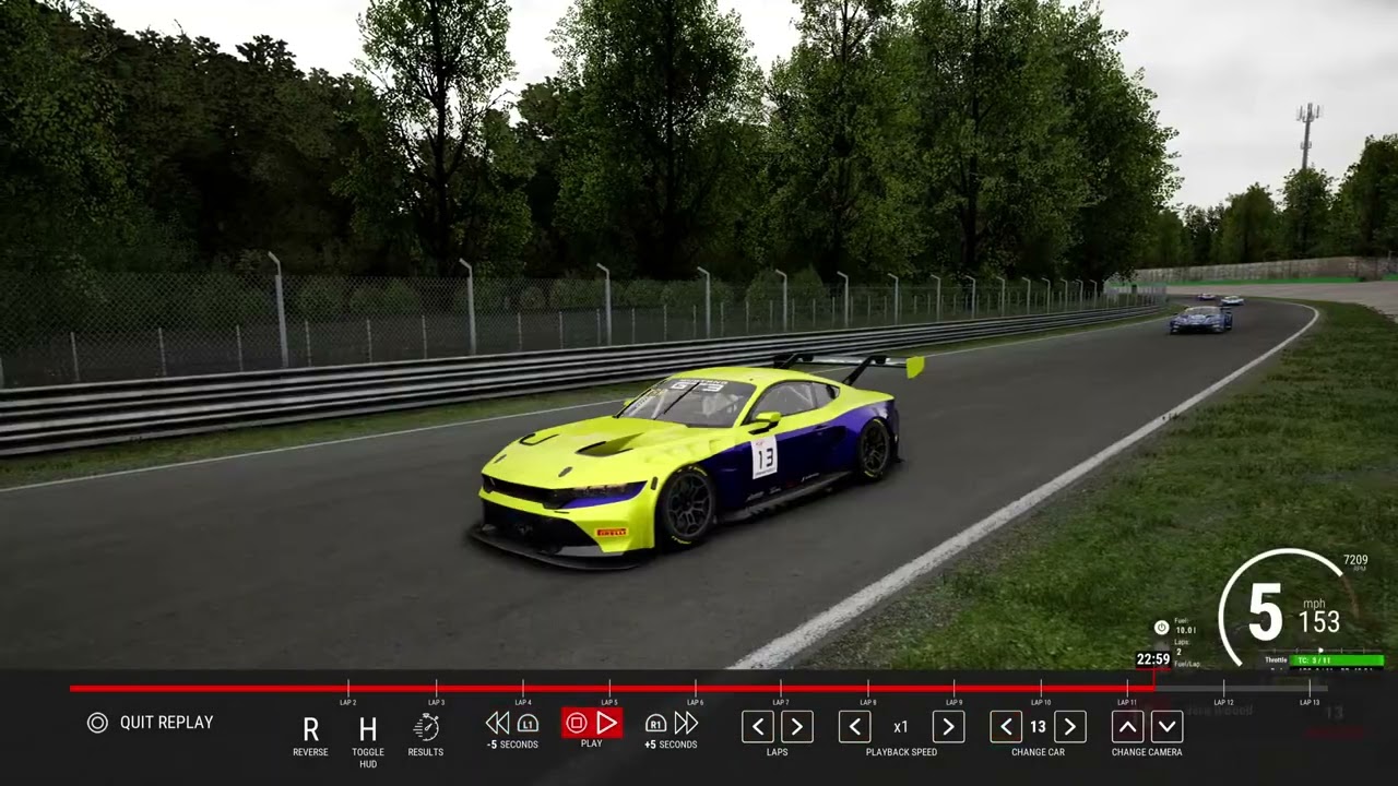 Super Sprint Sunday - Monza Race 1 - Woods incident 