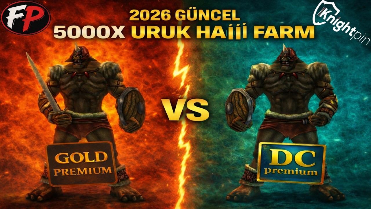 2026 GÜNCEL 5000x URUK HAİ FARM DC PREMİUM VS GOLD PREMİUM EP 7