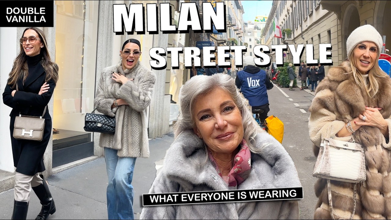 WHAT EVERYONE IS WEARING IN MILAN → MILAN Street Style FALL FASHION → EPISODE 47