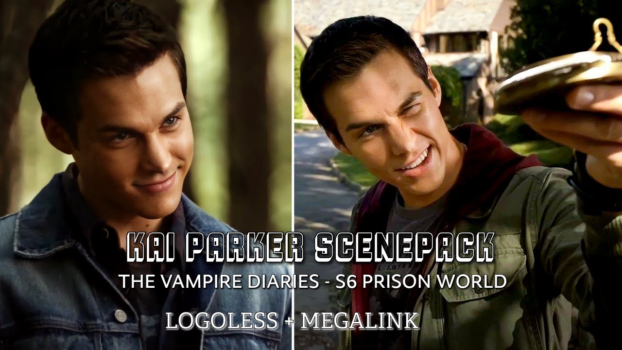 Kai Parker Scenepack - Season 6 Prison World || The Vampire Diaries || Logoless + Megalink